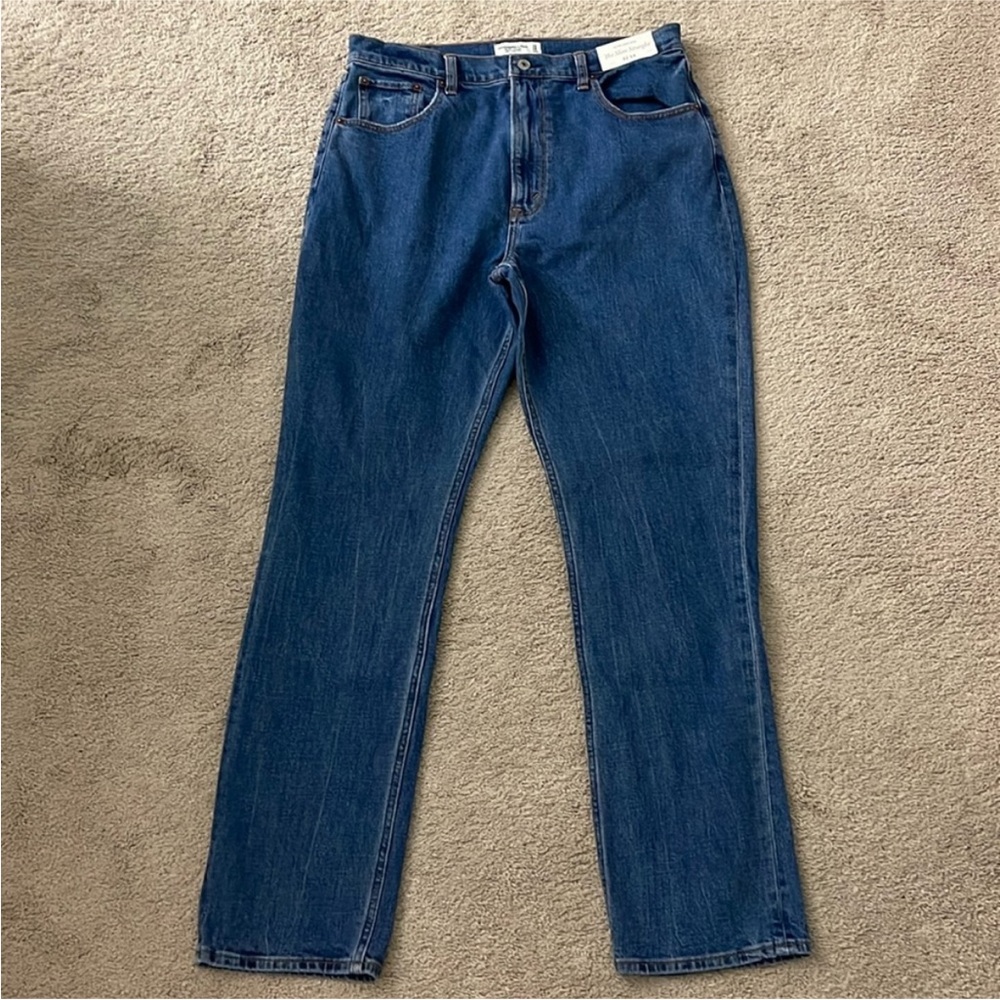 Abercrombie straight leg jeans 14